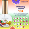 Picture of Blossom Hydrating, Moisturizing, Strengthening, Scented Cuticle Oil, Infused with Real Flowers, Made in USA, 0.5 fl. oz, Mandarin Orange