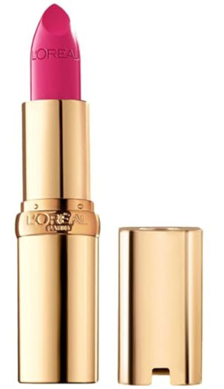 Picture of L’Oréal Paris Colour Riche Original Creamy, Hydrating Satin Lipstick with Argan Oil and Vitamin E, Miss Magenta , 1 Count