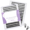 Picture of Manga Lash Clusters DIY Individual Lashes 40D+50D 9-16MIX 300 PCS False Eyelash Cluster Volume Lashes Extension 30D 40D 40D D Curl Lash Clusters DIY lash Extensions (40D+50D-C,9-16MIX)