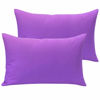 Picture of NTBAY Microfiber Toddler Pillowcases with Envelope Closure, 2 Pack 100% Brushed Microfiber Super Soft Travel Kids Nursery Pillow Cases, 14"x20" Fits Pillows Sized 12"x16" 13"x18" 14"x19", Purple