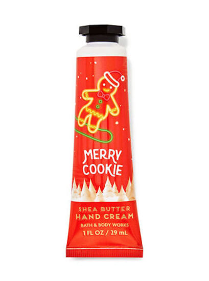 Picture of Bath & Body Works Merry Cookie Shea Butter Travel Size Hand Cream 1oz (Merry Cookie)