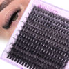 Picture of Winifred Cluster Eyelash Extensions Fluffy Wispy Lash Clusters Thick Volume Individual Lashes 50D Lash Extension D Curl Eyelash Clusters 16mm DIY Faux Mink Eyelash Extension (240pcs)