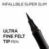 Picture of L'Oreal Paris Makeup Infallible Super Slim Long-Lasting Liquid Eyeliner, Ultra-Fine Felt Tip, Quick Drying Formula, Glides on Smoothly, Grey, 0.03 fl oz., 1 Count