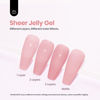 Picture of Beetles Gel Polish 15ml Nude Pink Gel Polish Jelly Gel Nail Polish Neutral Sheer Spring Color Soak off LED UV Lamp DIY Nail Art Decoration Manicure Design Salon at Home