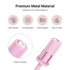 Picture of MelodySusie Crystal Top Mandrel Bit for Nails, 3/32'' Easy Off Nail Drill Bits for Sanding Bands, Suitable for Acrylic Nails Gel Manicures and Pedicures, Rose PinK