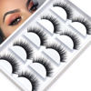 Picture of Veleasha Lashes 5D Faux Mink Lashes 100% Handmade Luxurious Fake Eyelashes Lightweight Fluffy False Eyelashes 5 Pairs Pack (Pretty)