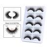 Picture of Veleasha Lashes 5D Faux Mink Lashes 100% Handmade Luxurious Fake Eyelashes Lightweight Fluffy False Eyelashes 5 Pairs Pack (Pretty)