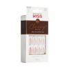 Picture of KISS Classy Press On Nails, Nail glue included, 'Dashing', Light White, Medium Size, Almond Shape, Includes 28 Nails, 2g glue, 1 Manicure Stick, 1 Mini File