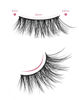 Picture of Onlyall Half Eyelashes Corner Lashes Natural Lashes Half Lashes Wispy End Lashes Corner Eyelashes 3/4 Lashes 7 Pairs C19