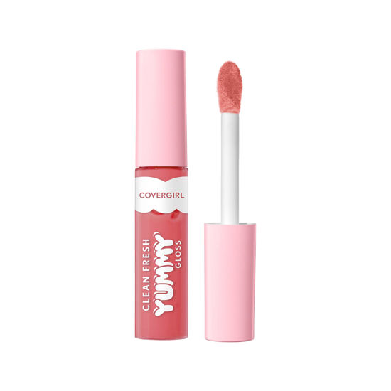 Picture of COVERGIRL Clean Fresh Yummy Gloss Daylight Collection, Hydrating, Glossy Shine, Vegan Formula, Twilight Beam 30, 0.33oz