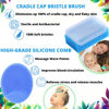 Picture of Cradle Cap Brush & Baby Comb Set - Newborn Bath Essentials | Baby Cradle Cap Treatment | Baby Scalp Scrubber (6-Pack)