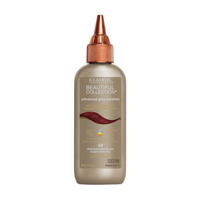 Picture of Clairol Professional Beautiful Advanced Gray Solutions 4r Mahogany Red Brown, 3 oz