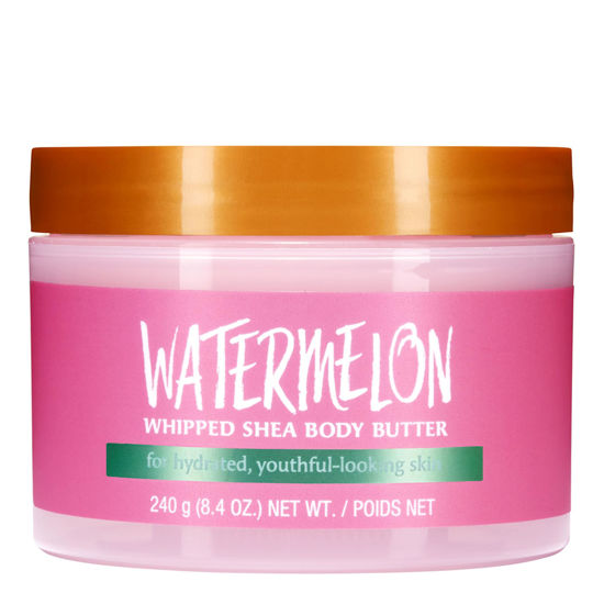 Picture of Tree Hut Watermelon Whipped Shea Body Butter, 8.4oz, Lightweight, Long-lasting, Hydrating Moisturizer with Natural Shea Butter for Nourishing Essential Body Care