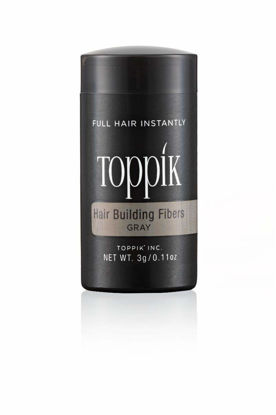 Picture of Toppik Hair Building Fibers, Gray, 0.11 oz