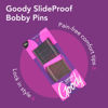 Picture of Goody Metallic Bobby Pins - 50 Count, Black - 2 Inch Pins for Secure and Painless Hairstyling on All Hair Types