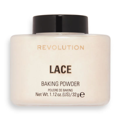 Picture of Revolution Beauty, Loose Baking Powder, Makeup Setting Powder, Long Lasting Coverage, Mattifies & Reduces Shine, Lace, 1.13 Oz