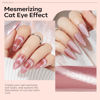 Picture of modelones Gel Nail Polish Set, 6 Colors Neutral Nude Pink Gel Polish Shimmery Glitter Nail Gel Polish Summer Cat Eye Magnetic Nail Art Gel Kit Soak Off LED Manicure Salon DIY Home Gift for Girl Women