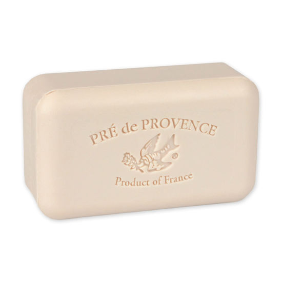 Picture of Pre de Provence Artisanal Soap Bar, Natural French Skincare, Enriched with Organic Shea Butter, Quad Milled for Rich, Smooth & Moisturizing Lather, Coconut, 5.3 Ounce