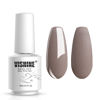 Picture of Vishine Gelpolish Lacquer Shiny Color Soak Off UV LED Gel Nail Polish Professional Manicure Beige Brown(1542)