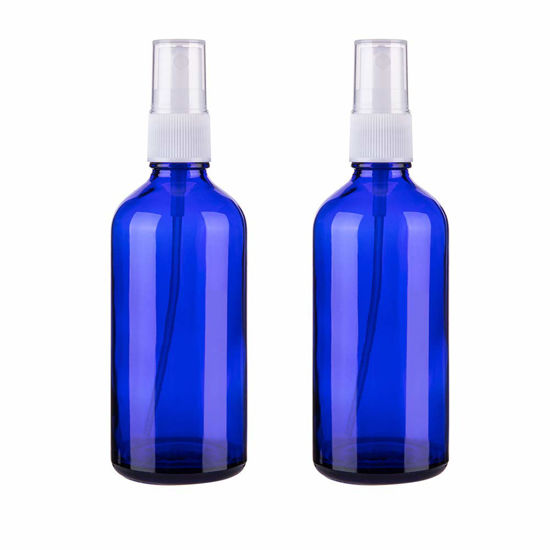 Picture of Hydior Glass Spray Bottles for Essential Oils, 3.4oz Empty Small Fine Mist Spray Bottle 2 Pack