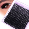 Picture of Winifred Lash Clusters Fluffy Cluster Eyelash Extension Thick Volume Individual Lashes 100D Lash Extension 18mm D Curl Clusters Lashes Mink Lash Cluster DIY Extension Eyelash (180pcs)