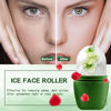 Picture of XHJRI Ice Face Roller Massager,Ice Cube Roller for Face, Eyes and Neck Naturally Conditioning and Skin Care,De-Puff Eye Bags,Reduce Migraine Pain,Reusable Massage Silicone Ice Mold (New Green)