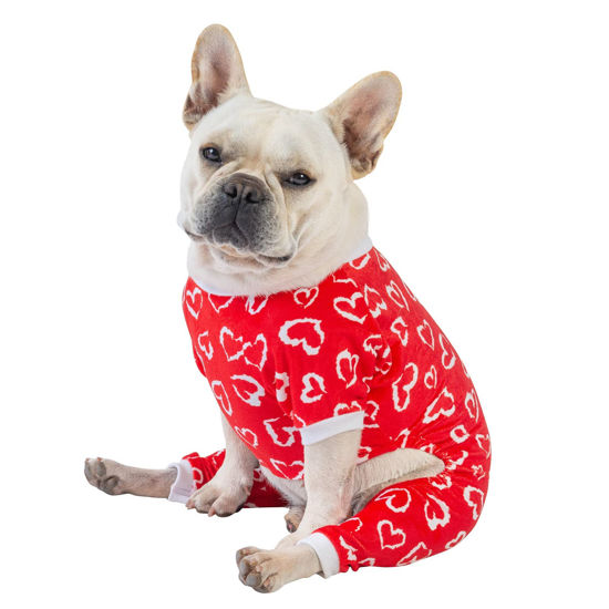 Picture of CuteBone Dog Costumes Valentines Day Cat Clothes Pet Outfits Soft Shirts P202M