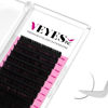 Picture of VEYES INC Classic Volume Lash Extensions 0.03-0.20 J/B/L/C/CC/D/DD Curl 5-25mm Mixed & Single Length Tray, Premium Silk Eyelashes, Professional Supplies for Lash Techs(Matte Black 0.15 B 5-7mm Bottom)