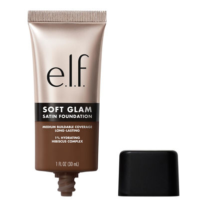 Picture of e.l.f. Soft Glam Foundation, Medium Coverage, Long-Lasting & Buildable Foundation For A Smooth, Satin Finish, Vegan & Cruelty-Free, 62 Rich Warm