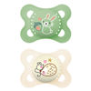 Picture of MAM Day & Night Pacifiers, Glow in The Dark Pacifier for Breastfed Babies, 0-6 Months, Unisex