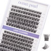 Picture of Lash Clusters 144 Pcs Individual Lashes DIY Lash Extensions 10-16mm Length Reusable Soft Natural False Eyelashes Thin Band Eyelash Extensions for Makeup at Home - OP01