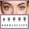 Picture of Lash Clusters 144 Pcs Individual Lashes DIY Lash Extensions 10-16mm Length Reusable Soft Natural False Eyelashes Thin Band Eyelash Extensions for Makeup at Home - OP01