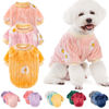 Picture of Dog Sweater, Pack of 2 or 3, Dog Clothes, Dog Coat, Dog Jacket for Small or Medium Dogs Boy or Girl, Ultra Soft and Warm Cat Pet Sweaters (Pink,Violet,Yellow, X-Small)