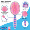 Picture of Hair Brush with Magical Sparkling Stars Confetti Hair Brush - Kids Hair Brush Ages 3+