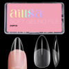 Picture of AILLSA Medium Almond Nail Tips Soft Gel Pre-Shaped Acrylic Nail Tips Half Matte Full Cover Nail Tips Clear Gelly Press on Flase Nail Tips for Extension Nail Manicure Home DIY 216PCS 12Sizes