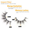 Picture of Veleasha 5D Faux Mink Lashes Handmade Luxurious Volume Fluffy Natural False Eyelashes 7 Pairs (Doll)