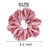 Picture of Sufermoe 12 Pcs Satin Silk Hair Scrunchies, Rose Pink, 4.5 Inch Hair Ties and Hair Bands for Women and Girls, Versatile Hair Accessories for Different Hairstyles and Occasions