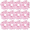 Picture of Sufermoe 12 Pcs Satin Silk Hair Scrunchies (4.5 Inch), Light Pink Elastic Hair Ties for Women and Girls, Fashion Hair Accessories for Daily Life, Yoga, Working, Studying, Running, Holidays, Parties