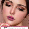 Picture of evpct 1Pcs Rose Red Matte Lip Liner and Lipstick for Women, Rose Magic Lipstick Lip Stain 24 Hours Original Lip Liner Makeup Stain Long Lasting Waterproof Smudge Proof labial Lip Pencil 34#