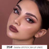 Picture of evpct 1Pcs Chocolate Matte Lip Liner and Lipstick for Women, Rose Magic Lipstick Lip Stain 24 Hours Original Lip Liner Makeup Stain Long Lasting Waterproof Smudge Proof labial Lip Pencil 35#