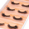 Picture of DYSILK Cat Eye Lashes False Eyelashes - Mink Lashes 5 Pairs 6D Lash Extension Kit Fluffy Lashes Fake Eyelashes Natural False Lashes Reusable Mink Lashes | Cat-Eye 8-15mm