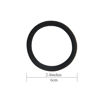 Picture of 20 PCS Thick Seamless Hair Ties for Curly Heavy and Long Hair Brown Hair Elastics for Women Men and Girls Big Pony tails Holders (5 cm in Diameter, 1 cm in Width)