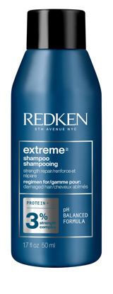 Picture of Redken Extreme Shampoo | Anti-Breakage & Repair for Damaged Hair | Infused With Proteins | 1.7 Fl Oz