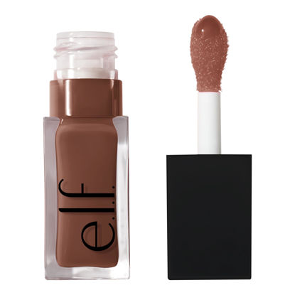 Picture of e.l.f. Glow Reviver Lip Oil, Nourishing Tinted Lip Oil For A High-shine Finish, Infused With Jojoba Oil, Vegan & Cruelty-free, Honey Talks