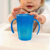 Picture of Dr. Brown's Milestones Cheers 360 Cup Spoutless Transition Cup with Handles for Easy Grip and Leak-Free Learning, Blue, 7 oz/200 mL