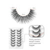 Picture of Natural Lashes False Eyelashes Wispy Natural Faux Mink Lashes Jiocolor 7 Pairs Light Volume Fake Eye Lashes DJ-15