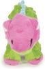 Picture of goDog Dinos Spike Squeaky Plush Dog Toy, Chew Guard Technology - Green, Small