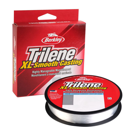 Picture of Berkley Trilene® XL®, Fluorescent Clear/Blue, 6lb | 2.7kg, 330yd | 301m Monofilament Fishing Line, Suitable for Freshwater Environments