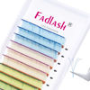 Picture of Ombre Lash Extensions D Curl Easy Fan Lash Extensions Flowering 0.07 Thickness Color Lashes Extension Self Fanning Eyelash Extensions (0.07D, 17mm)