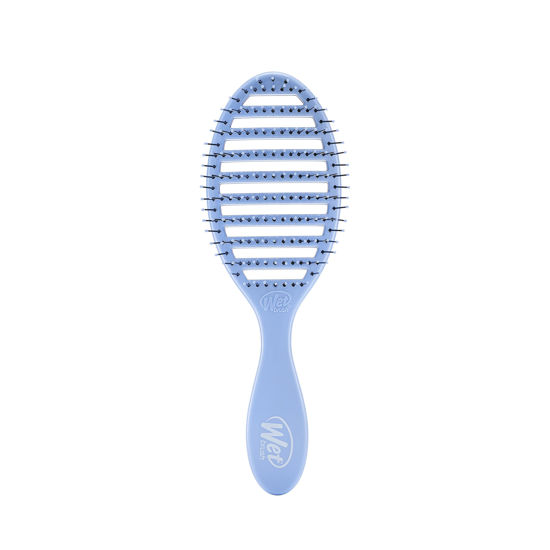 Picture of Wet Brush Speed Dry Hair Brush - Sky Blue - Vented Design and Ultra Soft HeatFlex Bristles Are Blow Dry Safe With Ergonomic Handle Manages Tangle and Uncontrollable Hair - Pain-Free